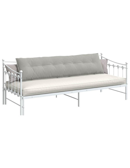 Cuscino per Schiena Grigio chiaro 200 x 50 cm