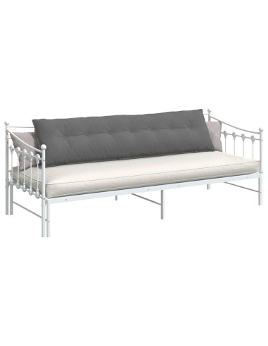 Cuscino per Schiena Grigio scuro 200 x 50 cm