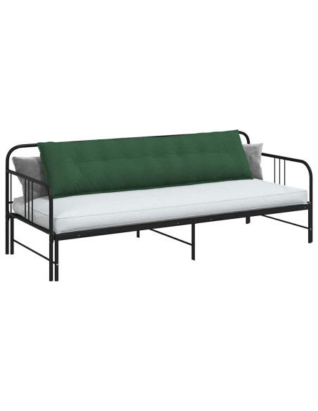 Cuscino per Schiena Verde Giungla 200 x 50 cm Tessuto in Cords