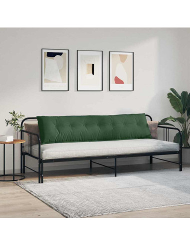 Cuscino per Schiena Verde Giungla 200 x 50 cm Tessuto in Cords