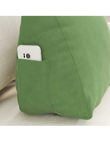 Cuscino per Schiena Verde chiaro 45 x 20 x 35 cm