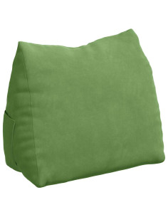 Cuscino per Schiena Verde chiaro 60 x 20 x 50 cm 2