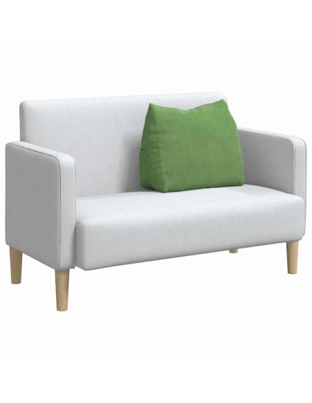 Cuscino per Schiena Verde chiaro 60 x 20 x 50 cm