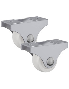 Ruota 2 pcs Bianco 42 x 11,5 x 29 mm Ferro 2