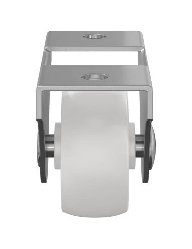 Ruota 2 pcs Bianco 42 x 11,5 x 29 mm Ferro