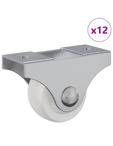 Ruota 12 pcs Bianco 42 x 11,5 x 29 mm Ferro