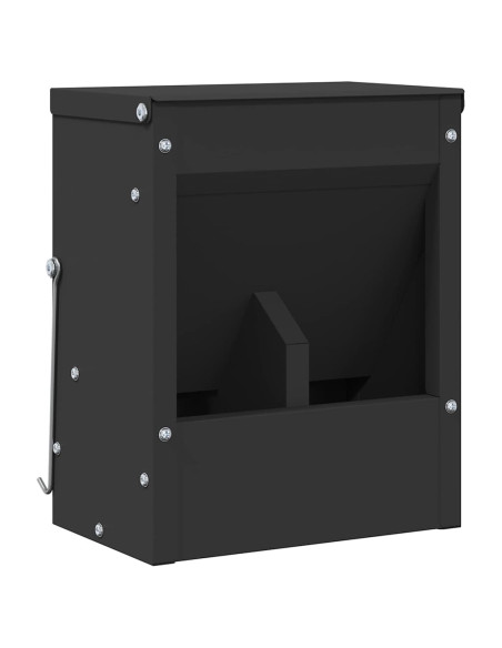 Mangiatore per conigli Nero 20 x 12,5 x 25 cm