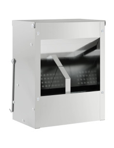 Mangiatore per conigli Argento 20 x 12,5 x 25 cm 2