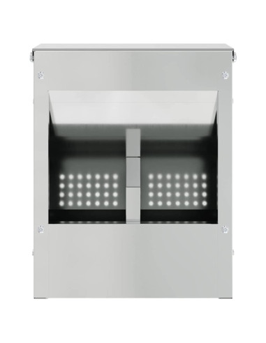 Mangiatore per conigli Argento 20 x 12,5 x 25 cm