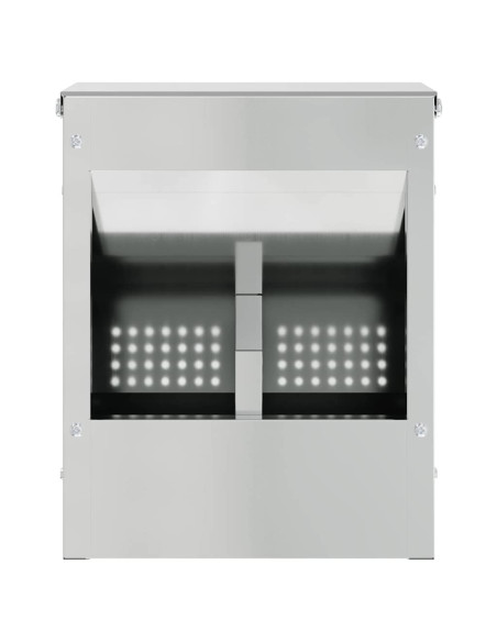 Mangiatore per conigli Argento 20 x 12,5 x 25 cm