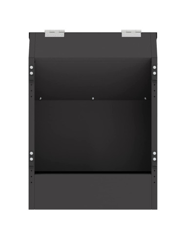 Mangiatore per conigli Nero 64.5 x 25.5 x 45.5 cm