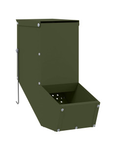 Mangiatore per conigli Verde oliva 12,5 x 26 x 28,5 cm 2