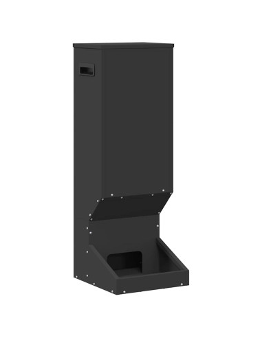 Mangiatore per cervi Nero 28 x 30 x 80 cm