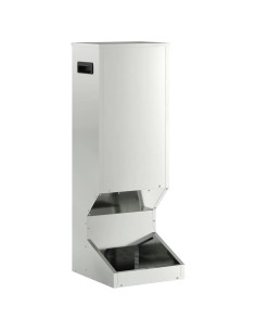 Mangiatore per cervi Argento 28 x 30 x 80 cm Acciaio zincato 2