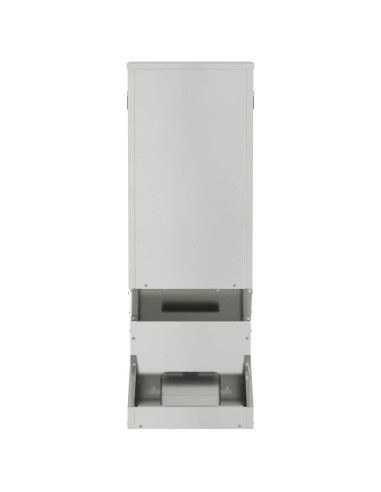 Mangiatore per cervi Argento 28 x 30 x 80 cm Acciaio zincato