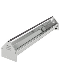 Mangiatoia per polli Argento 108 x 20,5 x 20 cm Acciaio zincato 2