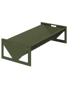 Abbeveratoio per bestiame Verde oliva 108 x 50 x 28 cm 2