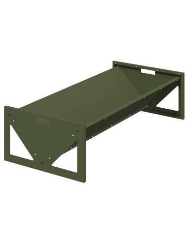 Abbeveratoio per bestiame Verde oliva 108 x 50 x 28 cm