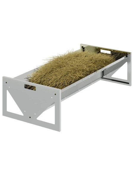 Abbeveratoio per bestiame Argento 108 x 50 x 28 cm