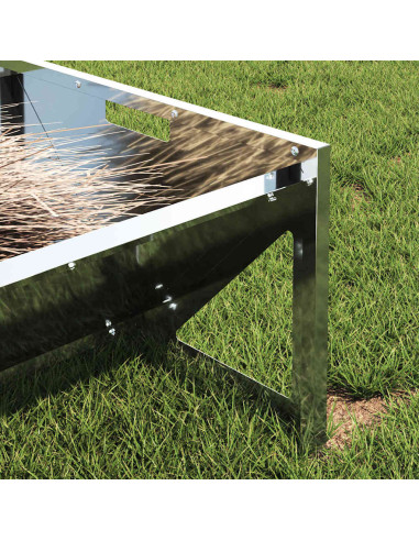 Abbeveratoio per bestiame Argento 108 x 50 x 28 cm