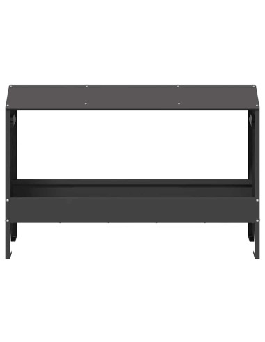 Mangiatoia per polli Nero 81 x 32 x 53,5 cm