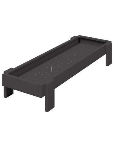 Mangiatoia per polli Nero 80 x 28 x 13.5 cm