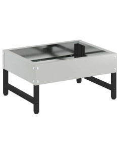 Mangiatore per Uccelli Argento 80 x 28 x 13.5 cm 2