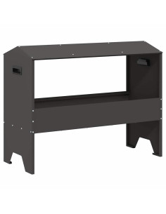 Abbeveratoio per bestiame Nero 79 x 35 x 62 cm 2