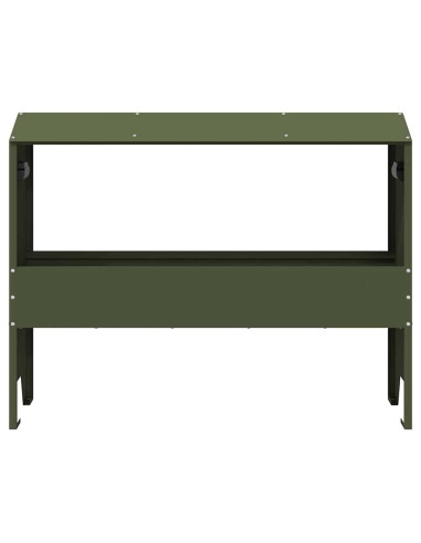 Abbeveratoio per bestiame Verde oliva 79 x 35 x 62 cm