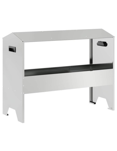 Abbeveratoio per bestiame Argento 79 x 35 x 62 cm