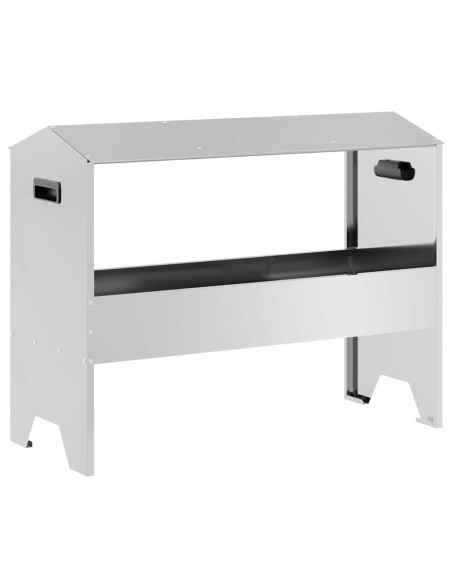 Abbeveratoio per bestiame Argento 79 x 35 x 62 cm