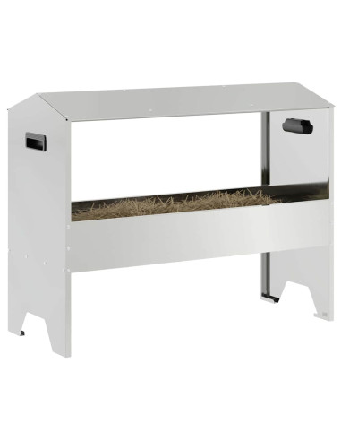 Abbeveratoio per bestiame Argento 79 x 35 x 62 cm