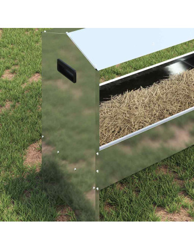 Abbeveratoio per bestiame Argento 79 x 35 x 62 cm