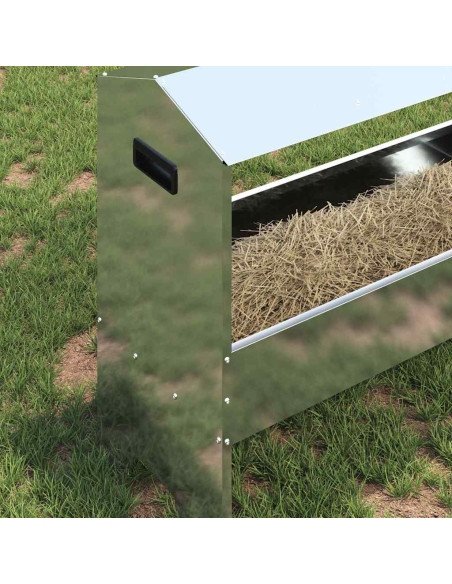 Abbeveratoio per bestiame Argento 79 x 35 x 62 cm