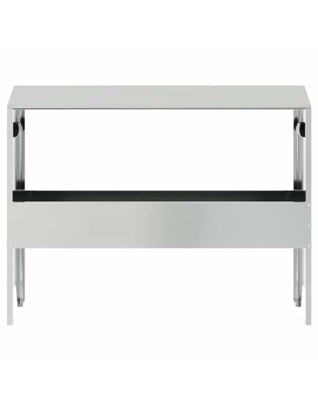 Abbeveratoio per bestiame Argento 79 x 35 x 62 cm