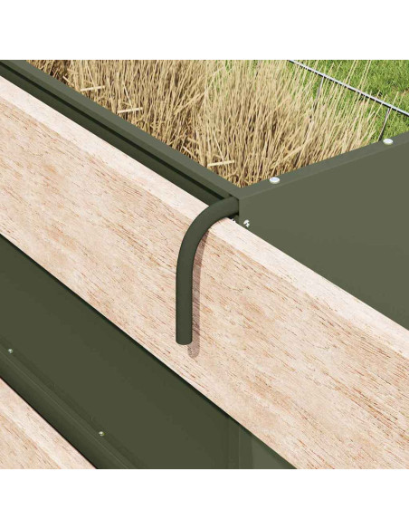 Nutriente per Fieno Verde oliva 71 x 33 x 70 cm