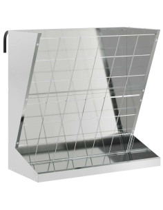 Nutriente per Fieno Argento 71 x 33 x 70 cm Acciaio zincato 2