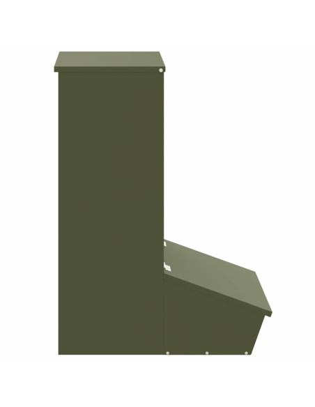 Nutriente per Maiali Verde oliva 55 x 38 x 76 cm