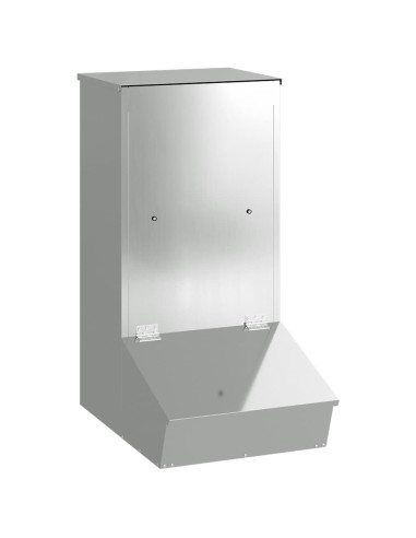 Nutriente per Maiali Argento 55 x 38 x 76 cm Acciaio zincato