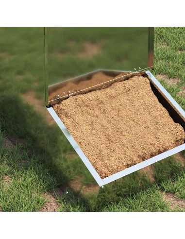 Nutriente per Maiali Argento 55 x 38 x 76 cm Acciaio zincato