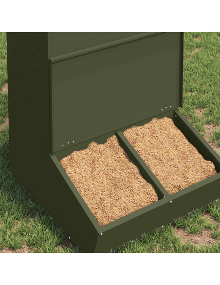 Nutriente per Maiali Verde oliva 55 x 51 x 91,5 cm