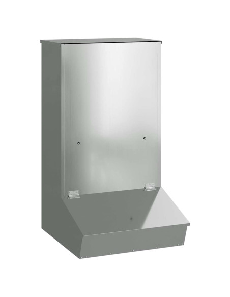 Nutriente per Maiali Argento 55 x 51 x 91,5 cm Acciaio zincato
