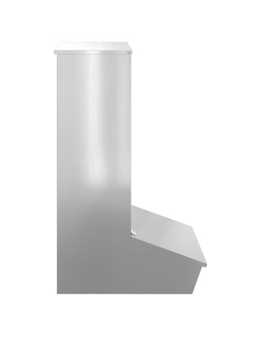 Nutriente per Maiali Argento 55 x 51 x 91,5 cm Acciaio zincato