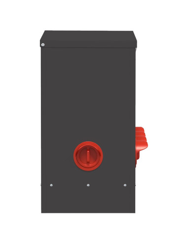 Feeder per pollo Nero 60,5 x 29 x 51 cm