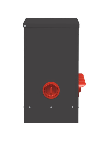 Feeder per pollo Nero 60,5 x 29 x 51 cm