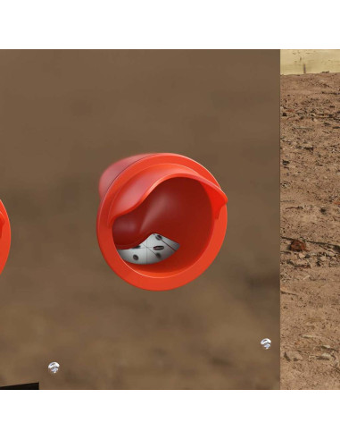 Feeder per pollo Argento 60,5 x 29 x 51 cm Acciaio zincato