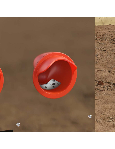 Feeder per pollo Argento 60,5 x 29 x 51 cm Acciaio zincato