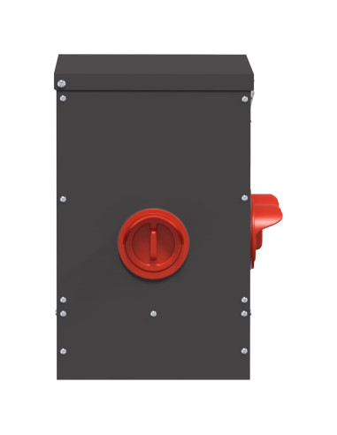 Feeder per pollo Nero 40,5 x 25 x 38 cm