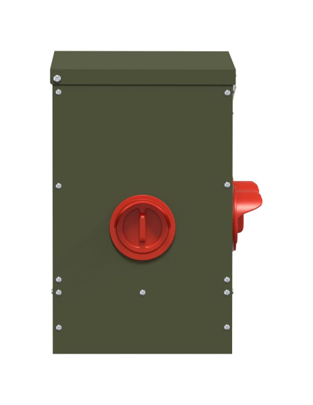 Feeder per pollo Verde oliva 40,5 x 25 x 38 cm