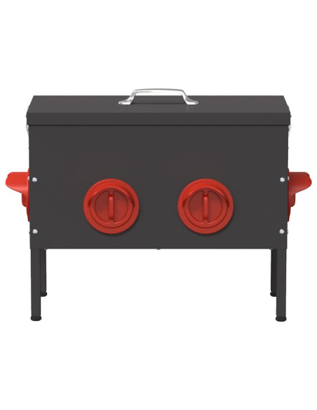 Feeder per pollo Nero 41,5 x 20,5 x 33 cm